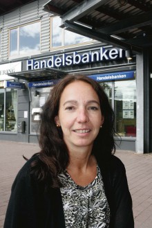 Anna-Lisa Jansson, ny chef på Handelsbanken Ale Torg.