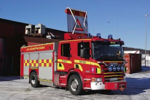 En ny släck- och räddningsbil har leverats till Surte brandstation. Det nya fordonet kommer att tas i drift till sommaren.