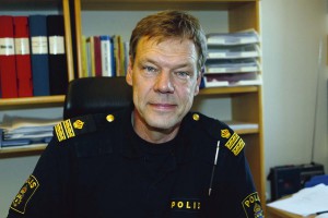 Håkan Frank biträdande enhetschef för Polisen nordost.