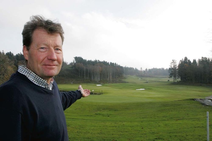 Ulf Runmarker på Nödinge Golfklubb har storslagna planer för anläggningen i Backa. I en första etapp hoppas Runmarker kunna utveckla verksamheten med tre nya hål och därefter ytterligare sex hål.