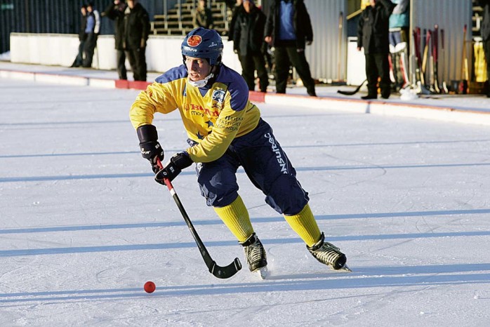 Fredrik Thelaus visade gryende form och noterades för fyra mål mot serieledande Kållered.       Arkivbild: Allan Karlsson