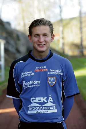 Göta BK har gjort klart med Erik Leinonen, försvarare från Edet FK. Arkivbild: Allan Karlsson