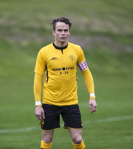 Alexander Andersson var Skepplandas främste spelare i den oavgjorda matchen mot Dardania på fredagen.