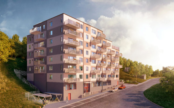 Riksbyggen planerar för nya bostäder i Skårdal, Bohus. Inflyttning beräknas ske i slutet av 2018.