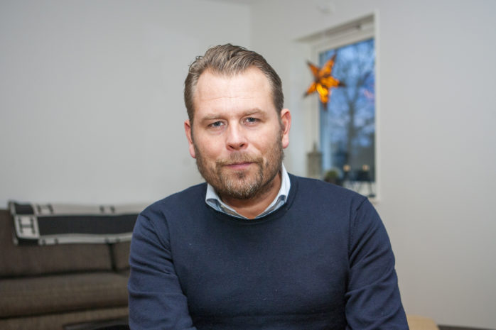 BK Häckens nye tränare Mikael Stahre har flyttat från Kina till Lilla Edets kommun. Foto: Jonas Andersson. 
