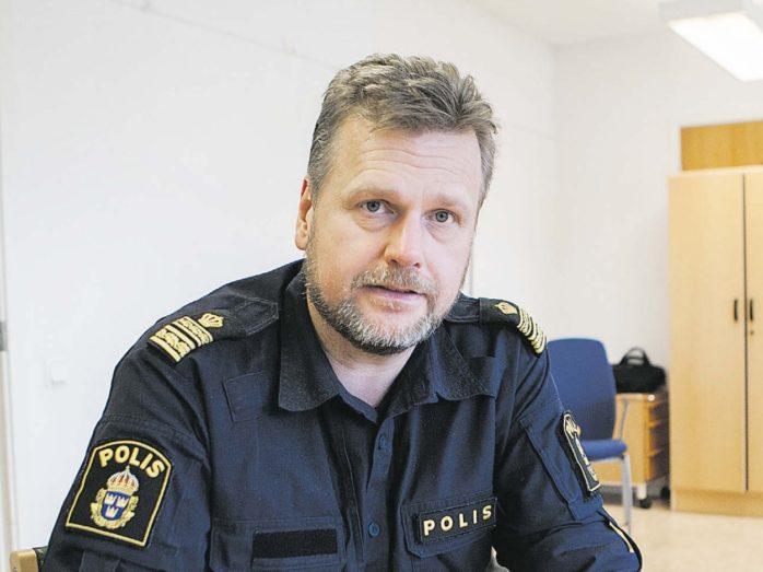 Teodor Smedius, chef för lokalpolisområde Kungälv/Ale.