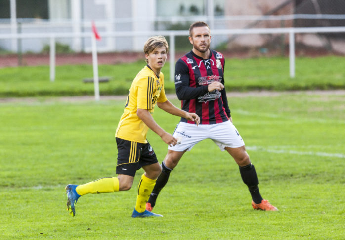 Jesper Zetterlund, 16, som debuterade i A-laget i våras har nu gjort fyra mål.
