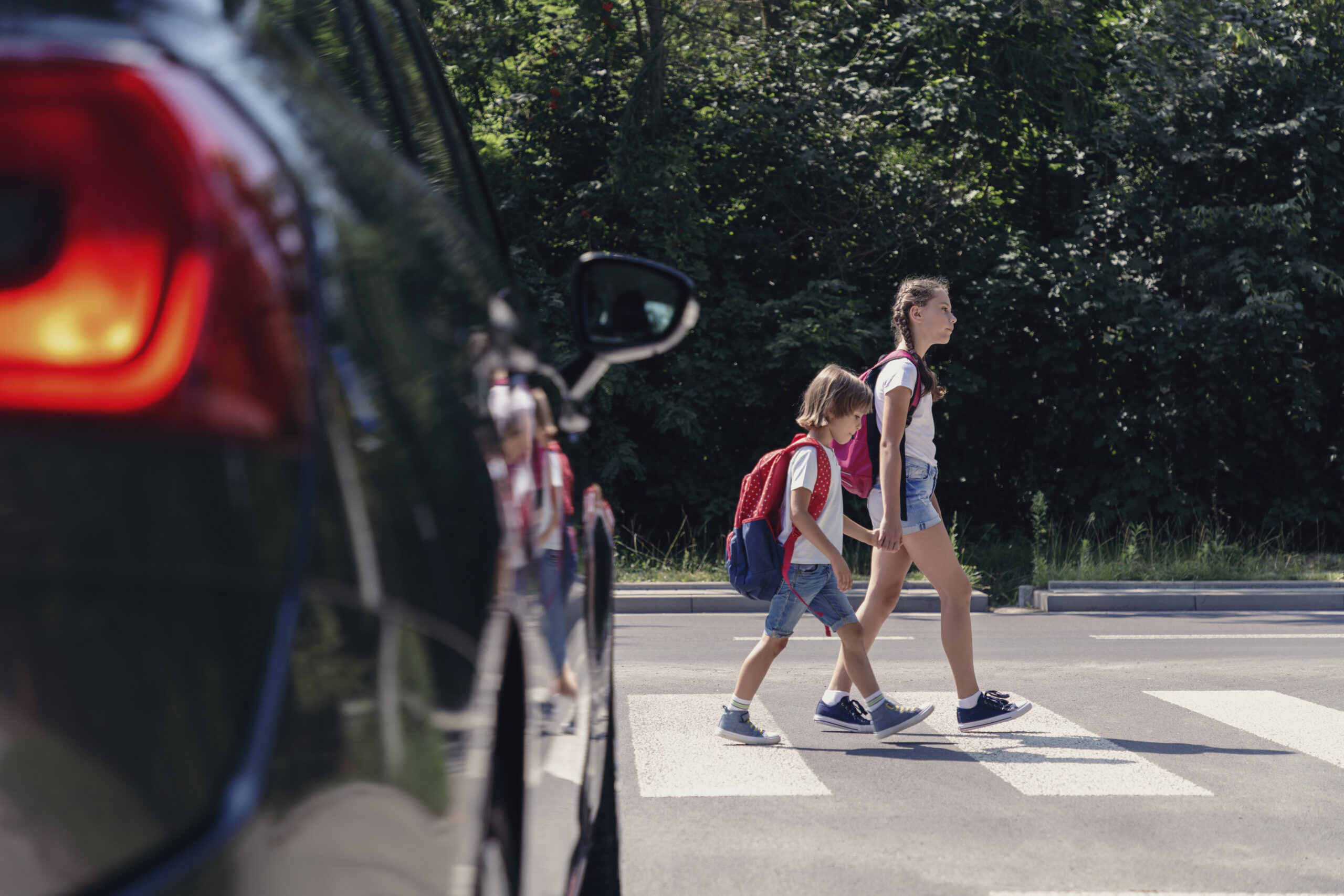 Gällande trafiksäkerheten för våra skolbarn och ungdomar
