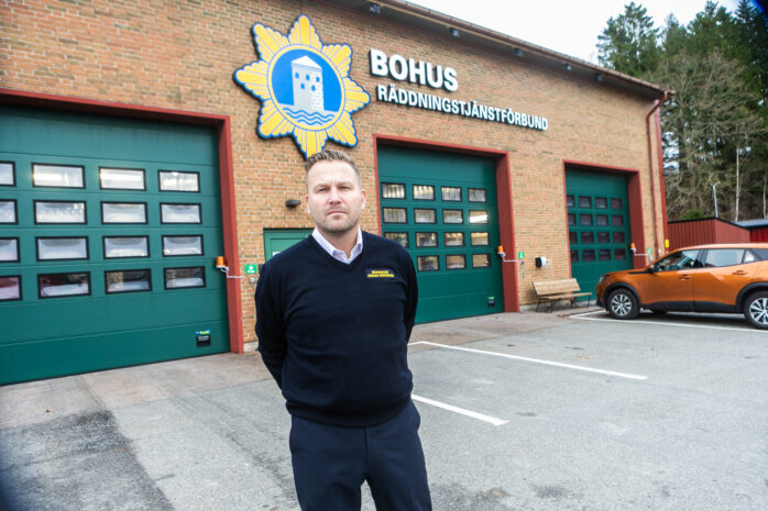 Christian Weberberger är ny räddningschef och biträdande förbundschef på BORF. 