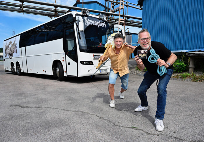 Redo att dra ut på sommarturné är Kenny Samuelsson och Kjetil Granli i Streaplers, som den 30 juni släpper nya plattan ”En bra plats i livet”.
Bild: Tommy Holl
